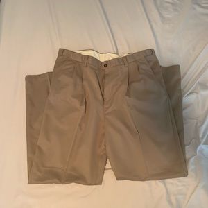 Haggar Men’s Khaki Dress Pants